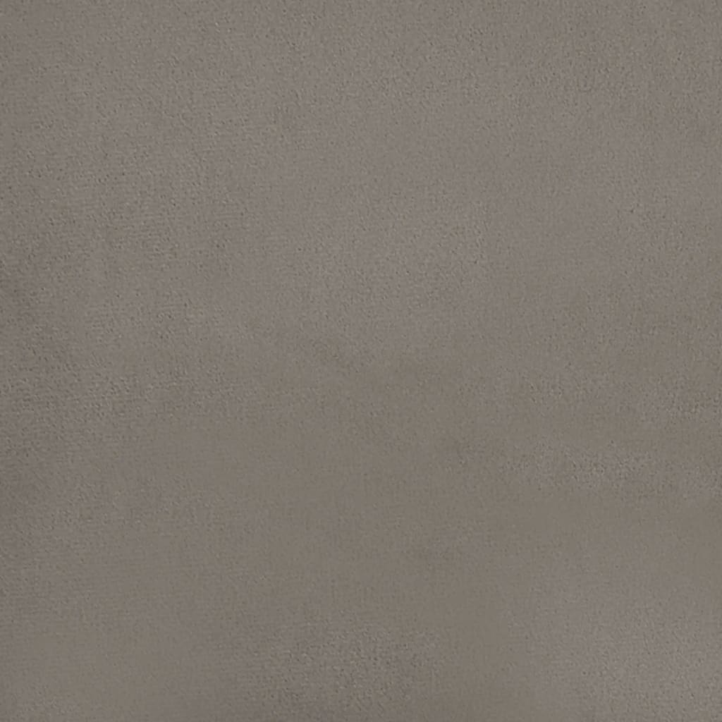 Sedie da Pranzo Girevoli 2 pz Grigio Chiaro in Tessuto 338403