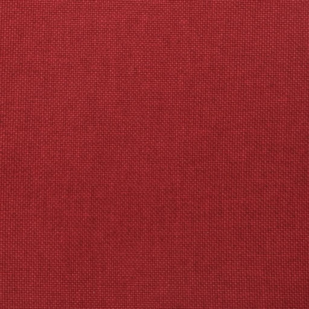 Poltrona Reclinabile in Tessuto Rosso Vino