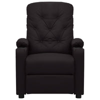 Poltrona Massaggiante Reclinabile Nera in Similpelle cod mxl 31734