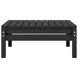 Mobili da giardino mobili da esterno Set di mobili da 3 pezzi in legno di pino massiccio nero 02_0016057