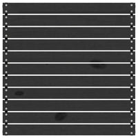 Mobili da giardino mobili da esterno Set di mobili da 3 pezzi in legno di pino massiccio nero 02_0016057