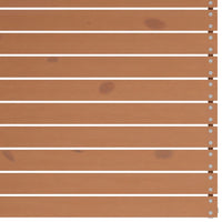 Set Salotto da Giardino 8pz Marrone Ambra Legno Massello Pino 3082430