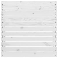 Set Divani da Giardino 5 pz Bianco in Legno Massello di Pino 3082488