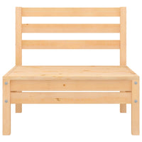 Set Divani da Giardino 6 pz in Legno Massello di Pino cod mxl 36469