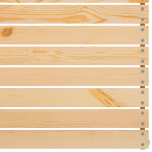 Set Divani da Giardino 6 pz in Legno Massello di Pino 3082552