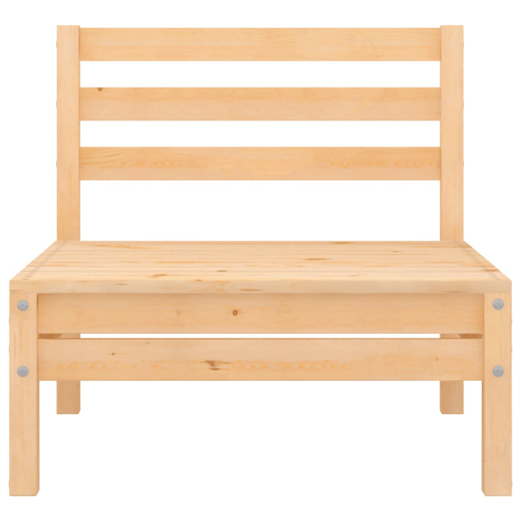 Set Divani da Giardino 3 pz in Legno Massello di Pino 3082612