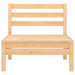 Set Divani da Giardino 3 pz in Legno Massello di Pino 3082612