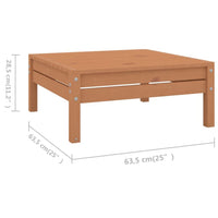 Set Salotto da Giardino 5 pz in Legno Massello di Pino Ambra 3082680