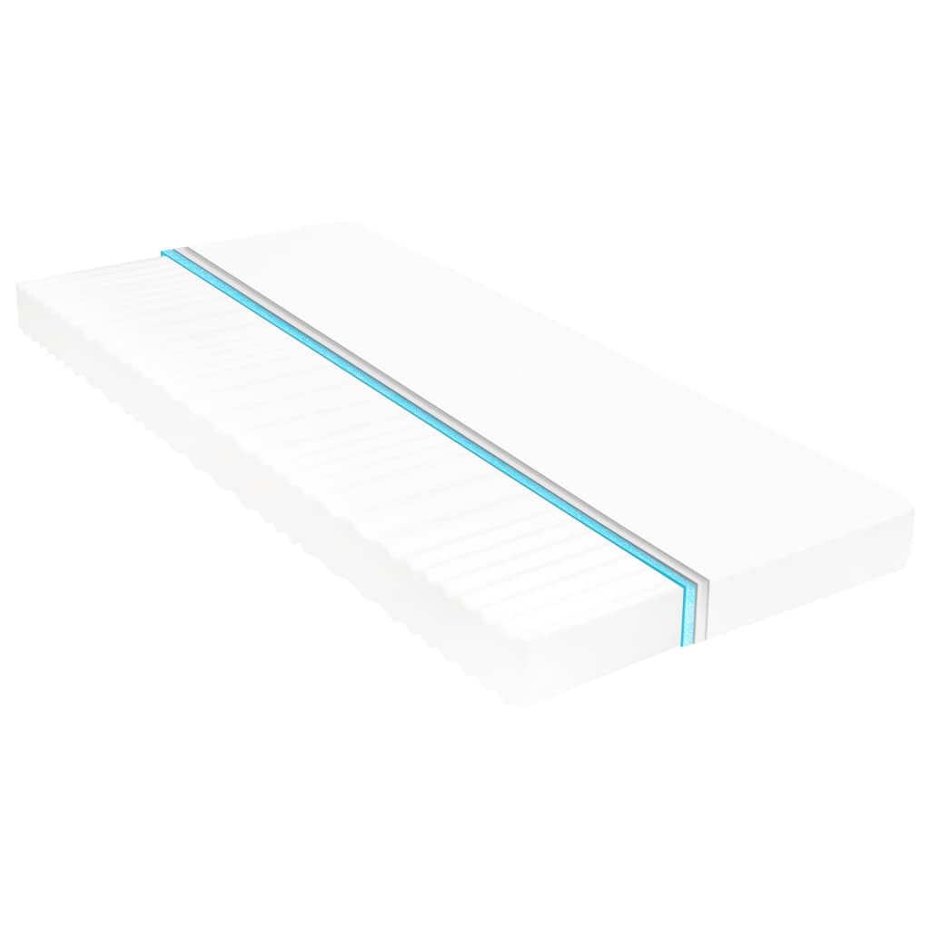 Divano Letto con Materasso-Sofa Letto-Daybed 90x200 cm Bianco in Legno di Pino 998680