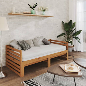 Dormeuse Estraibile 2x(90x200) cm Miele in Massello di Pino cod mxl 62570