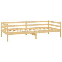 Divano Letto con Cassetti 90x200 cm Legno Massello di Pino cod mxl 50555