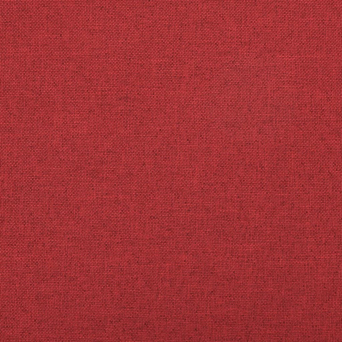 Sgabello con Contenitore Pieghevole Rosso Vino in Simil Lino 338768