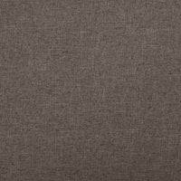 Pouf con Contenitore Pieghevoli 2 pz Marroni in Simil Lino 338774