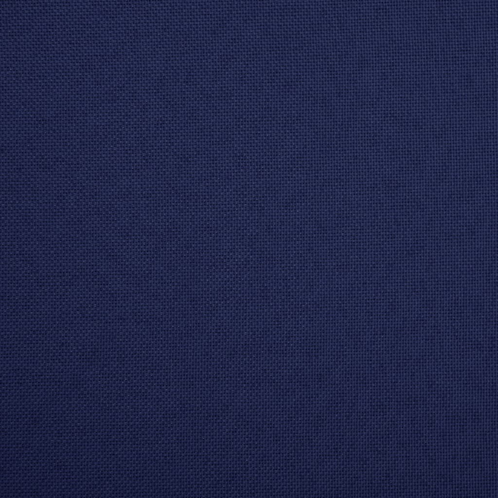 Sgabelli con Contenitore Pieghevoli 2 pz Blu in Simil Lino 338776