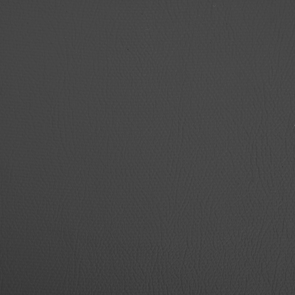 Sgabello con Contenitore Pieghevole Grigio in PVC 338782