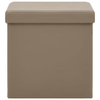 Sgabello con Contenitore Pieghevole Cappuccino in PVC cod mxl 41123