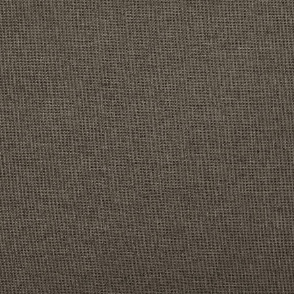 Cassapanca Pieghevole Marrone 76x38x38 cm in Simil Lino cod mxl 45062