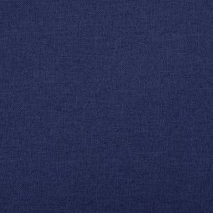 Panca portaoggetti pieghevole 76 x 38 x 38 cm finto lino blu 02_0010816