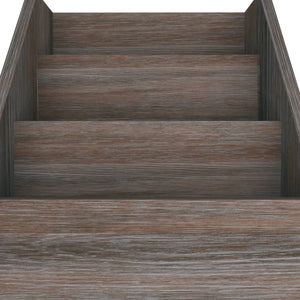 Portariviste Bambini Grigio e Sonoma 71x30x78,5 cm Truciolato cod mxl 66362