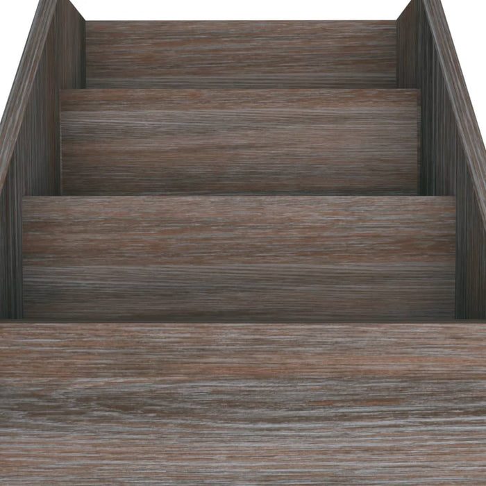 Portariviste Bambini Grigio e Sonoma 71x30x78,5 cm Truciolato cod mxl 66362