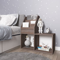 Portariviste Bambini Grigio e Sonoma 71x30x78,5 cm Truciolato cod mxl 66362