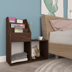 Portariviste Bambini Rovere Fumo 71x30x78,5cm Legno Multistrato 339520