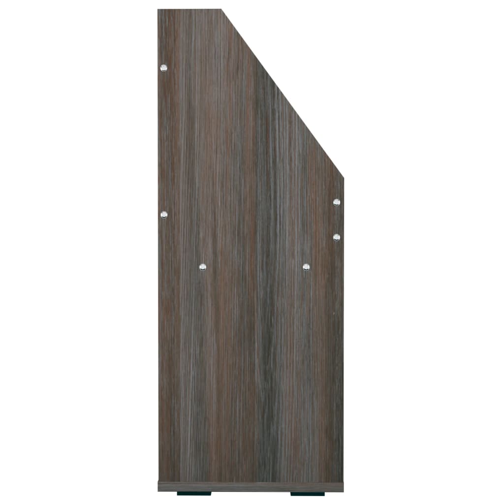 Portariviste Bimbi Grigio Rovere Sonoma 71x30x78,5 Multistrato 339526