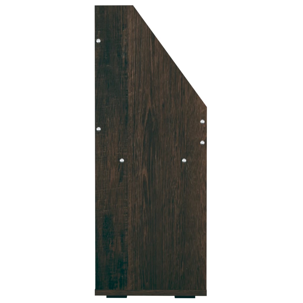 Portariviste Bambini Rovere Fumo 71x30x78,5cm Legno Multistrato 339527
