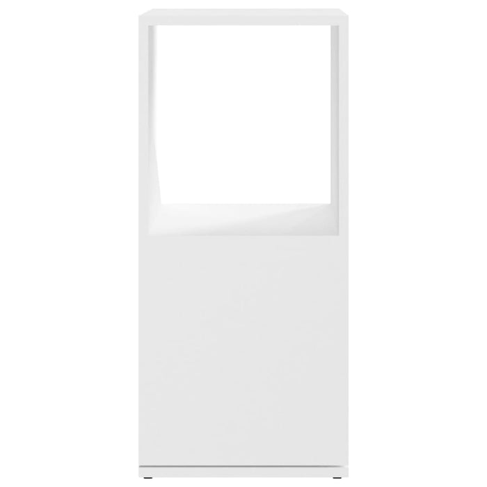 Armadietto Girevole Bianco 34,5x34,5x75,5 cm in Truciolato 339557
