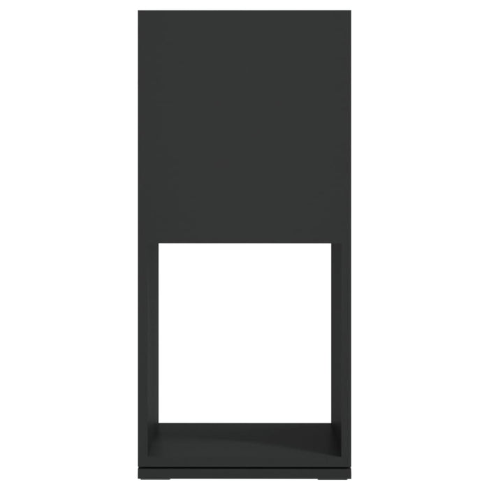 Armadietto Girevole Nero 34,5x34,5x75,5 cm Truciolato 339558