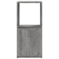 Armadietto Girevole Grigio Cemento 34,5x34,5x75,5cm Truciolato 339559