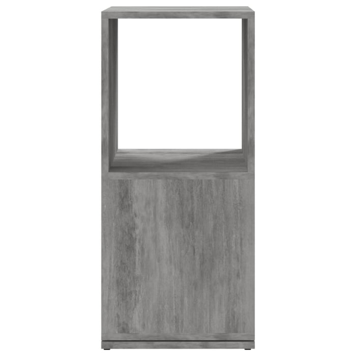 Armadietto Girevole Grigio Cemento 34,5x34,5x75,5cm Truciolato 339559