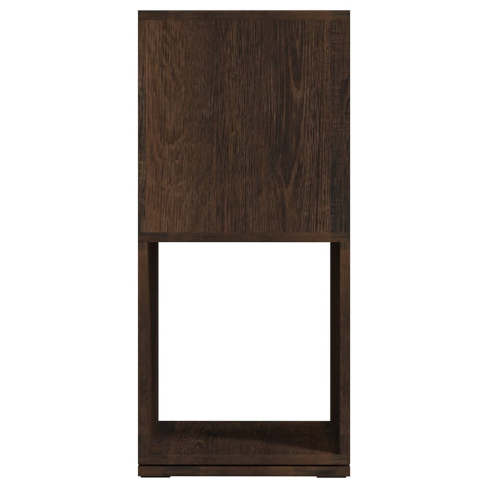 Armadietto Girevole Rovere Fumo 34,5x34,5x75,5 cm Truciolato 339562