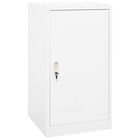 Armadio Porta Sella Bianco 53x53x105 cm in Acciaio