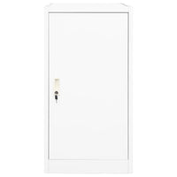Armadio Porta Sella Bianco 53x53x105 cm in Acciaio