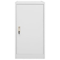 Armadio Porta Sella Grigio Chiaro 53x53x105 cm in Acciaio 339604