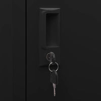 Armadio Porta Sella Nero 53x53x105 cm in Acciaio   cod mxl 51471