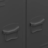 Armadio Industriale Antracite 67x35x107 cm in Acciaio 339612