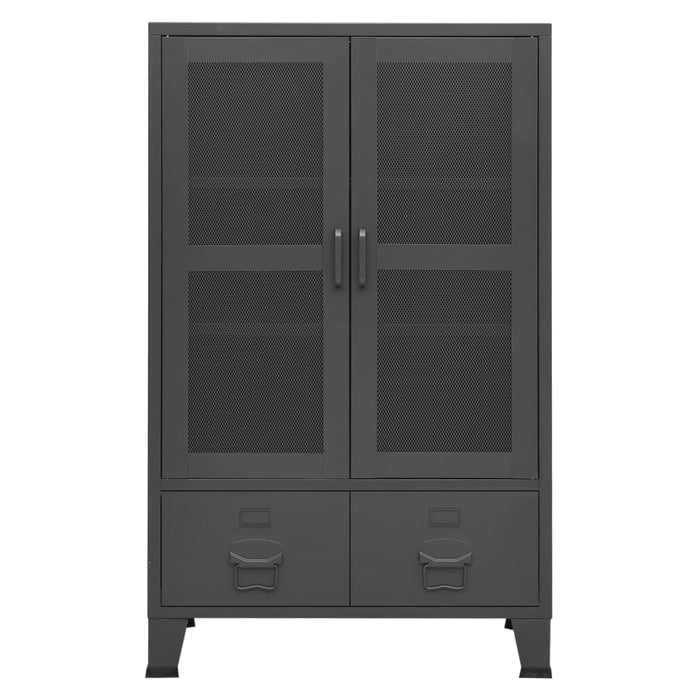 Classificatore Industriale Antracite 70x40x115 cm in Metallo 339623