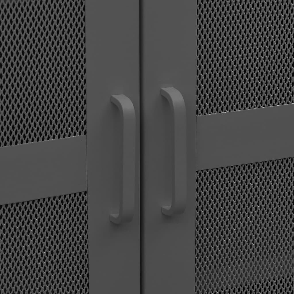 Classificatore Industriale Antracite 70x40x115 cm in Metallo cod mxl 50408