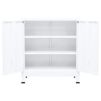 Armadio Classificatore Industriale Bianco 90x40x100 cm Acciaio cod mxl 50932