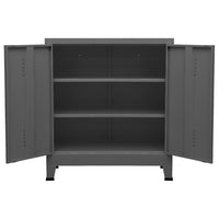 Classificatore Industriale Antracite 90x40x100 cm in Acciaio cod mxl 53925