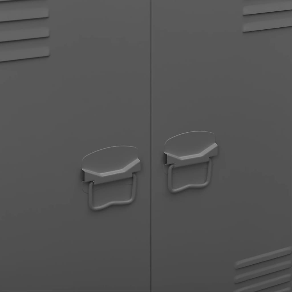 Classificatore Industriale Antracite 90x40x100 cm in Acciaio 339625