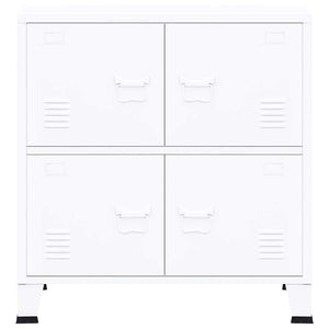 Armadio Classificatore Industriale Bianco 75x40x80 cm Acciaio cod mxl 46170