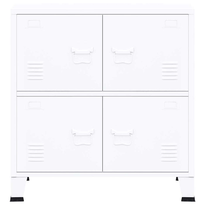 Armadio Classificatore Industriale Bianco 75x40x80 cm Acciaio cod mxl 46170