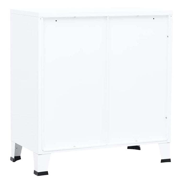 Armadio Classificatore Industriale Bianco 75x40x80 cm Acciaio cod mxl 46170