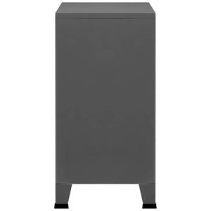 Classificatore Industriale Antracite 75x40x80 cm in Acciaio cod mxl 43468