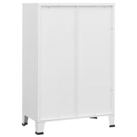 Armadio Classificatore Industriale Bianco 75x40x115 cm Metallo cod mxl 46345