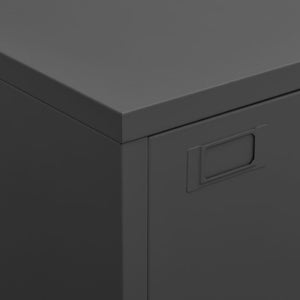 Classificatore Industriale Antracite 75x40x115 cm in Metallo 339630