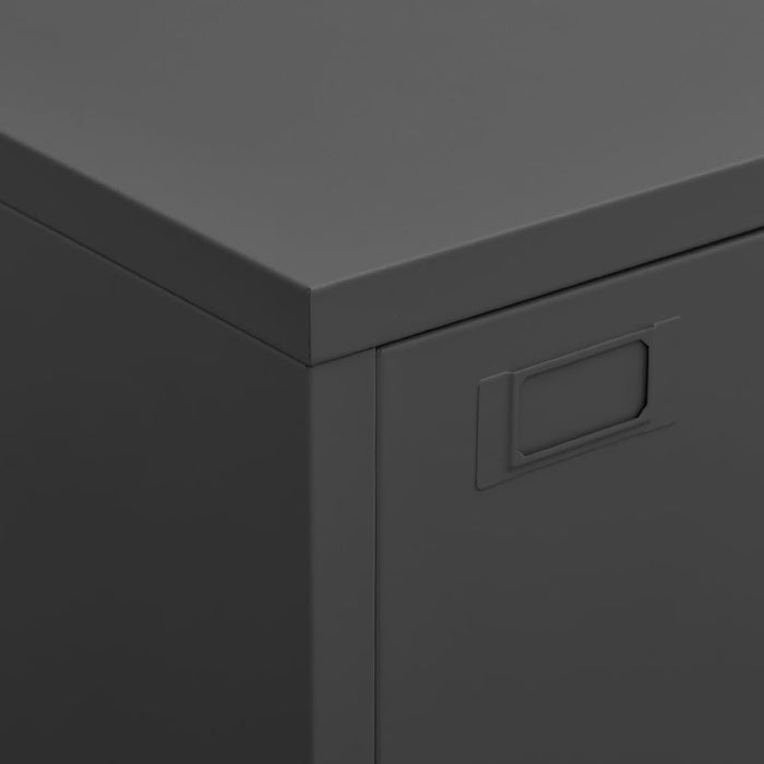 Classificatore Industriale Antracite 75x40x115 cm in Metallo 339630